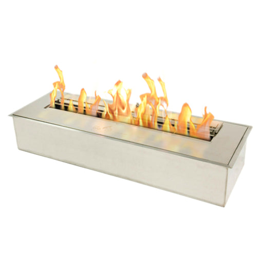 The Bio Flame 24" Silver Burner Stainless Steel