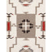 Pasargad Home Tuscany Collection Reversible Wool Ivory Area Rug- 5' 2'' X 6' 9'' PNT-319 5x7