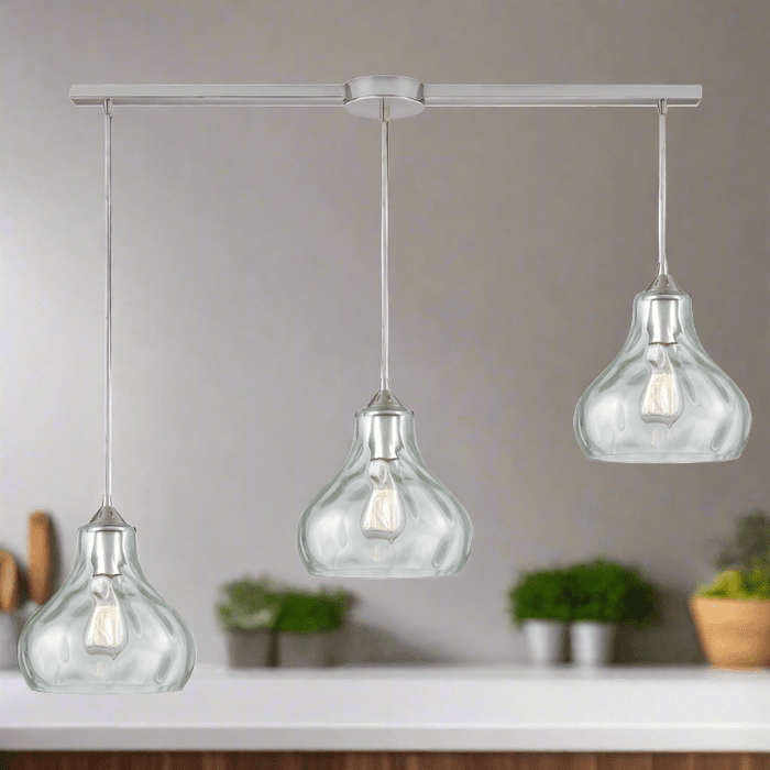 Elk Lighting Belmont Satin Nickel Mini Pendant