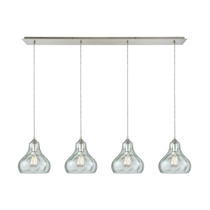 Elk Lighting Belmont Satin Nickel Mini Pendant