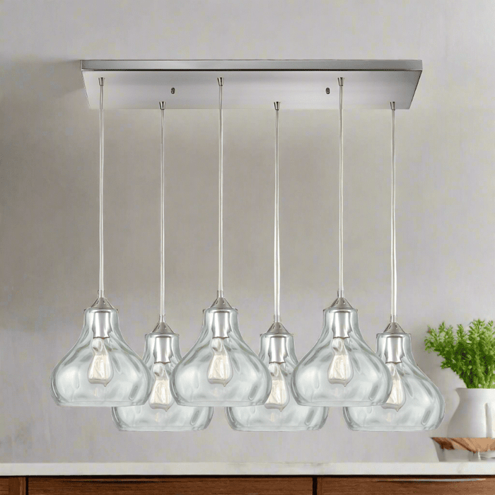 Elk Lighting Belmont Satin Nickel Mini Pendant