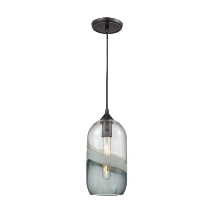 Elk Lighting Sutter Creek Oil Rubbed Bronze Mini Pendant