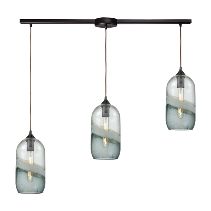 Elk Lighting Sutter Creek Oil Rubbed Bronze Mini Pendant