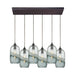 Elk Lighting Sutter Creek Oil Rubbed Bronze Mini Pendant