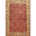 Pasargad Home Agra Collection Hand-Knotted Lamb's Wool Area Rug- 6' 3" X 8' 9" 25526