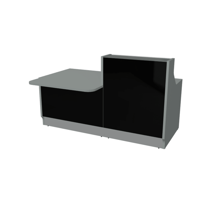 MDD Linea Modern Modular Reception Desk 73" x 44.1" LIN33P