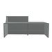 MDD Linea Modern Modular Reception Desk 88.8" x 44.1" LIN34P