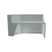 MDD Alpa Modern Modular Reception Desk 72.2" x 37.2" ALP04L