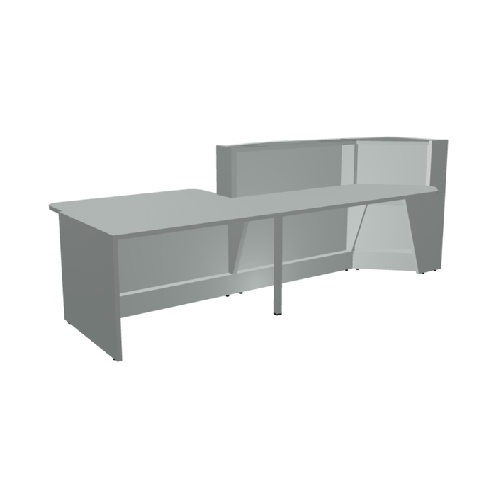 MDD Alpa Modern Modular Reception Desk 119.4" x 47.2" ALP22L