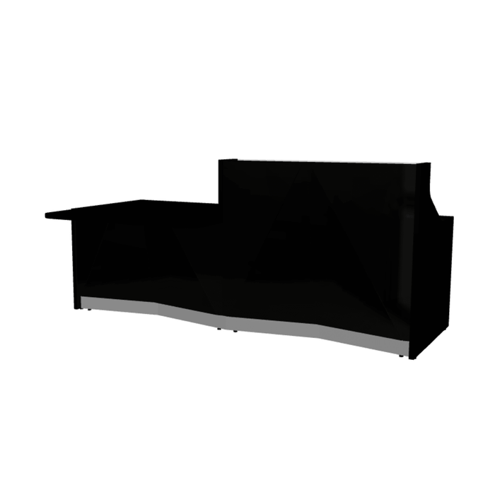 MDD Alpa Modern Modular Reception Desk 96.6" x 47.2" ALP21P