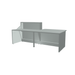 MDD Alpa Modern Modular Reception Desk 96.6" x 47.2" ALP21P