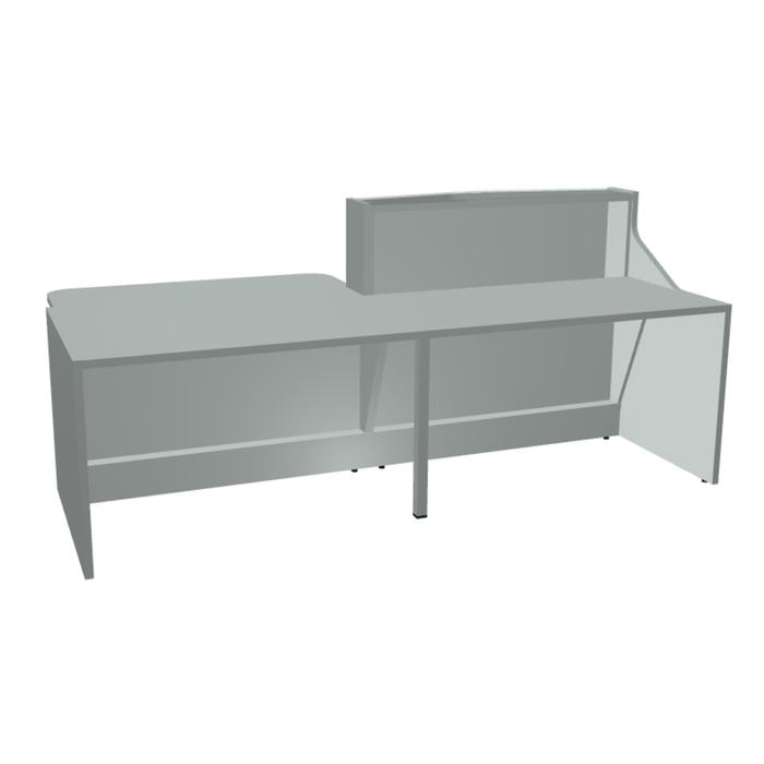 MDD Alpa Modern Modular Reception Desk 96.6" x 47.2" ALP21L