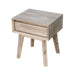 LH Imports Gia 1 Drawer Nightstand GIA001