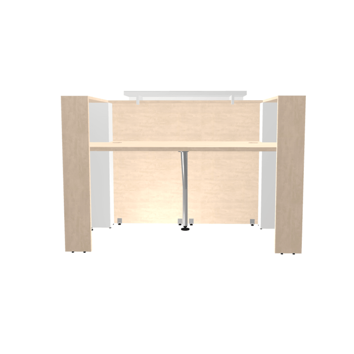 MDD Tera Modern Reception Desk - Straight 64.5" x 35.6" TRA42