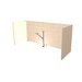 MDD Tera Modern Reception Desk - Straight 96.6" x 32.2" TRA119