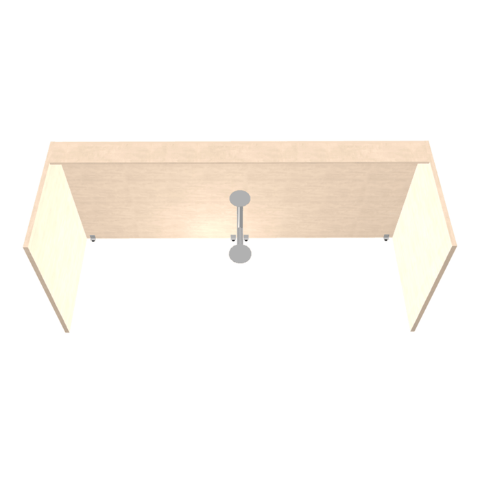 MDD Tera Modern Reception Desk - Straight 96.6" x 32.2" TRA119