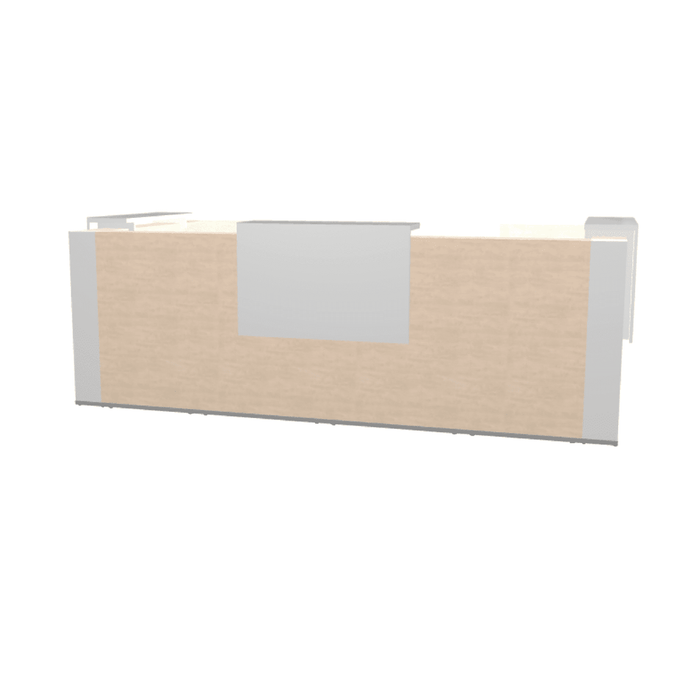 MDD Tera Modern Reception Desk - Corner 132" x 67.1" TRA129