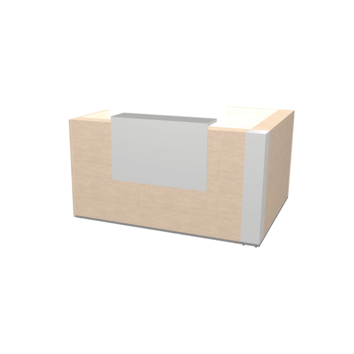 MDD Tera Modern Reception Desk - Corner 80.6" x 64.8" TRA27