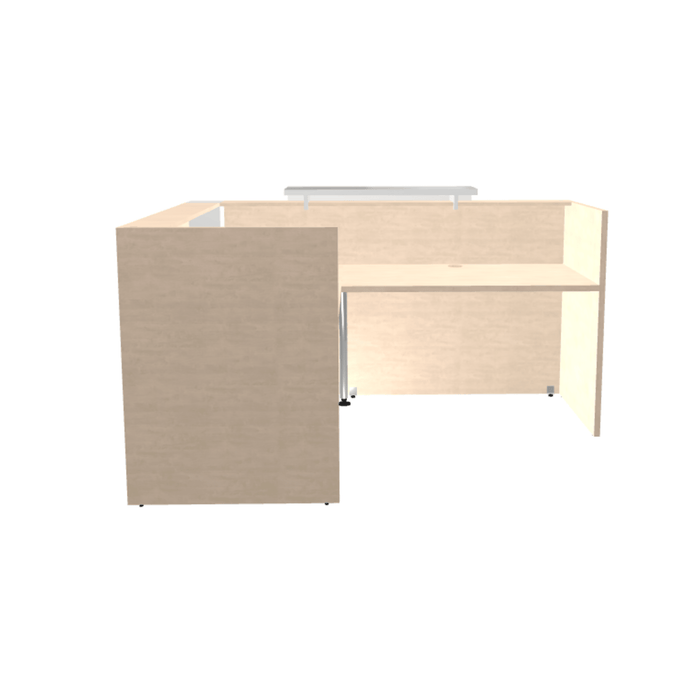 MDD Tera Modern Reception Desk - Corner 80.6" x 64.8" TRA27