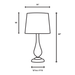 Uttermost Vercana Floor Lamp,Set Of 2 28102-2