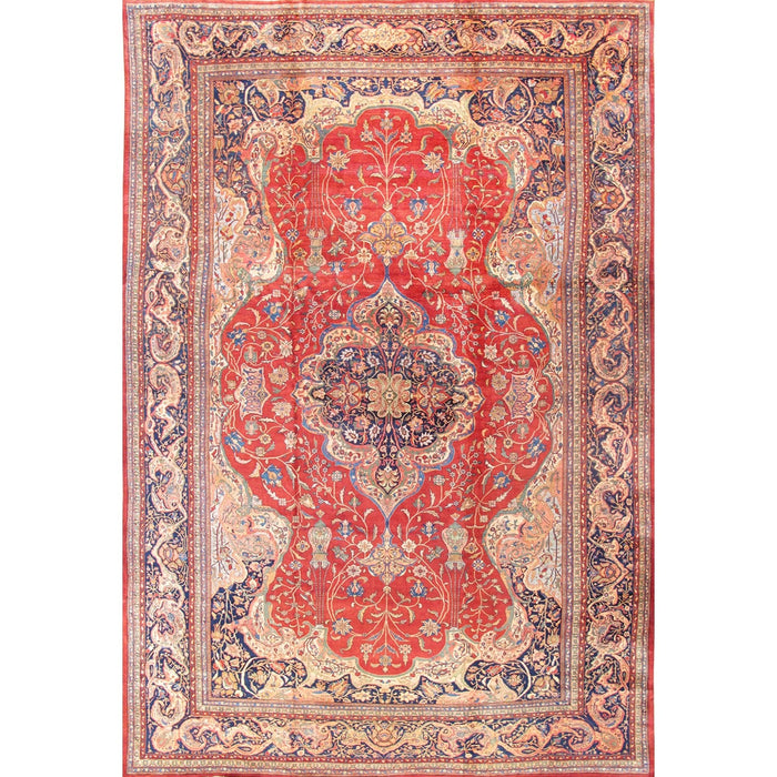 Pasargad Home Antique Denver Rust Lamb's Wool Area Rug-13'10" X 20' 3" 28859