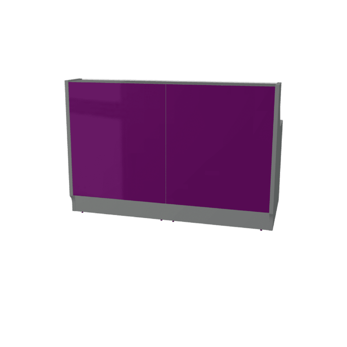 MDD Linea Modern Modular Reception Desk 65.1" x 32.4" LIN15