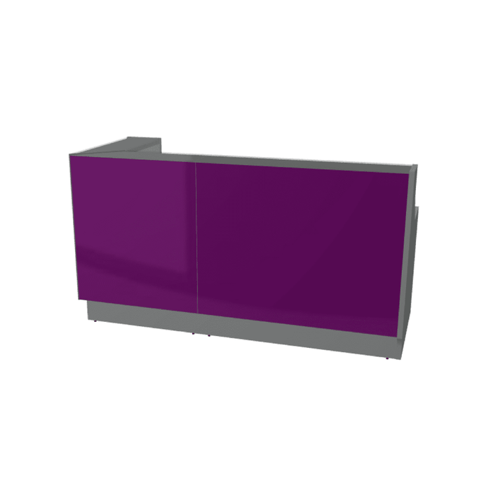 MDD Linea Modern Modular Reception Desk 80.7" x 33.4" LIN38L