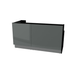 MDD Linea Modern Modular Reception Desk 80.7" x 33.4" LIN38L