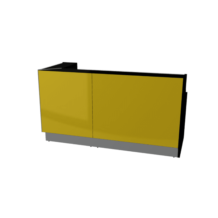 MDD Linea Modern Modular Reception Desk 80.7" x 33.4" LIN38L