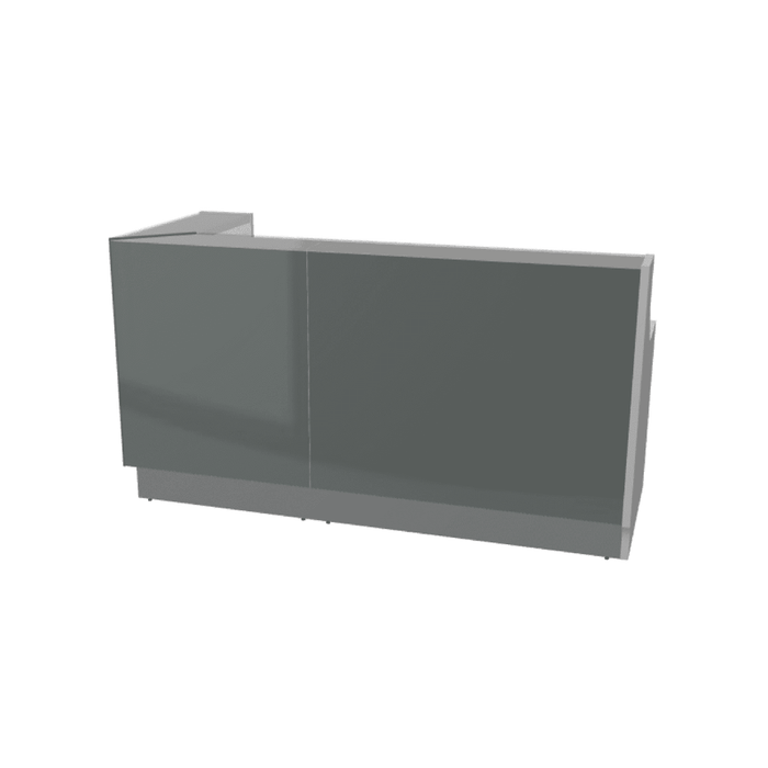 MDD Linea Modern Modular Reception Desk 80.7" x 33.4" LIN38L