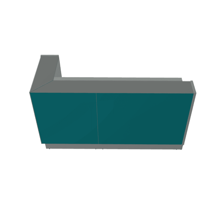 MDD Linea Modern Modular Reception Desk 80.7" x 33.4" LIN38L