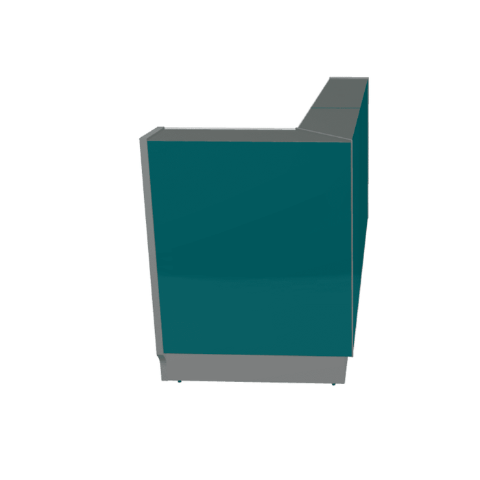 MDD Linea Modern Modular Reception Desk 80.7" x 33.4" LIN38L