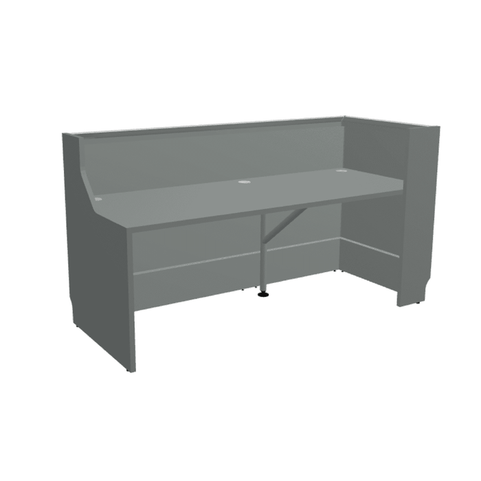 MDD Linea Modern Modular Reception Desk 80.7" x 33.4" LIN38L