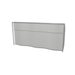 MDD Wave Modern Reception Desk Organic Front - Straight 90.7" x 30.3" LUV15