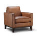 GTR Pimlico Brown Leather Armchair