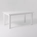 NovaSolo Halifax Dining Extension Table White T766