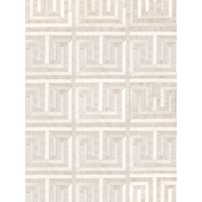 Pasargad Home Galaxy Collection Multi Cowhide Area Rug- 4' 0'' X 6' 0'' ptx-3138 4x6