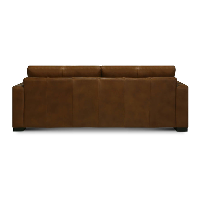 GTR Vancouver 90" Wide Upholstered Sofa, Portofino Cinnamon