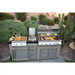 Built-In 22 Inch Griddle Teppanyaki Gas Grill