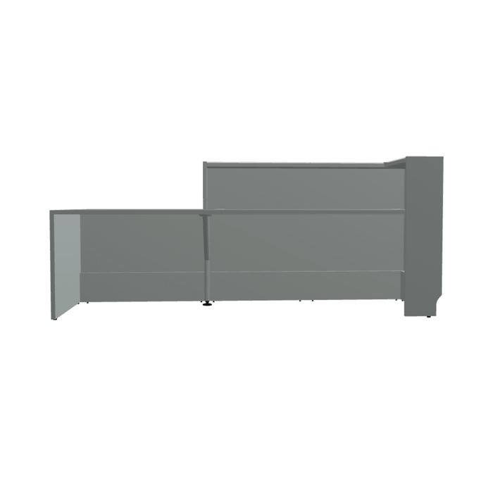 MDD Linea Modern Modular Reception Desk 104.3" x 45.2" LIN35L