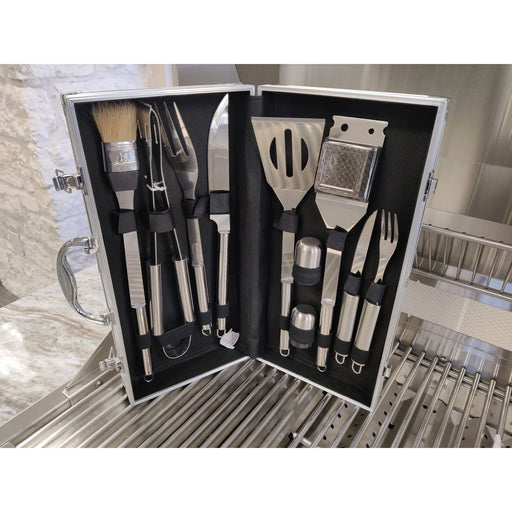 Sunstone 10 Piece BBQ Tool Set w/Carry Case