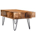 Worldwide Home Furnishings Jaydo-Coffee Table-Natural Burnt Rectangular Coffee Table 301-137NT