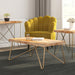 Worldwide Home Furnishings Madox-Coffee Table-Natural Rectangular Coffee Table 301-527NT