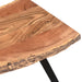 Worldwide Home Furnishings Virag-Coffee Table-Natural Rectangular Coffee Table 301-571NT