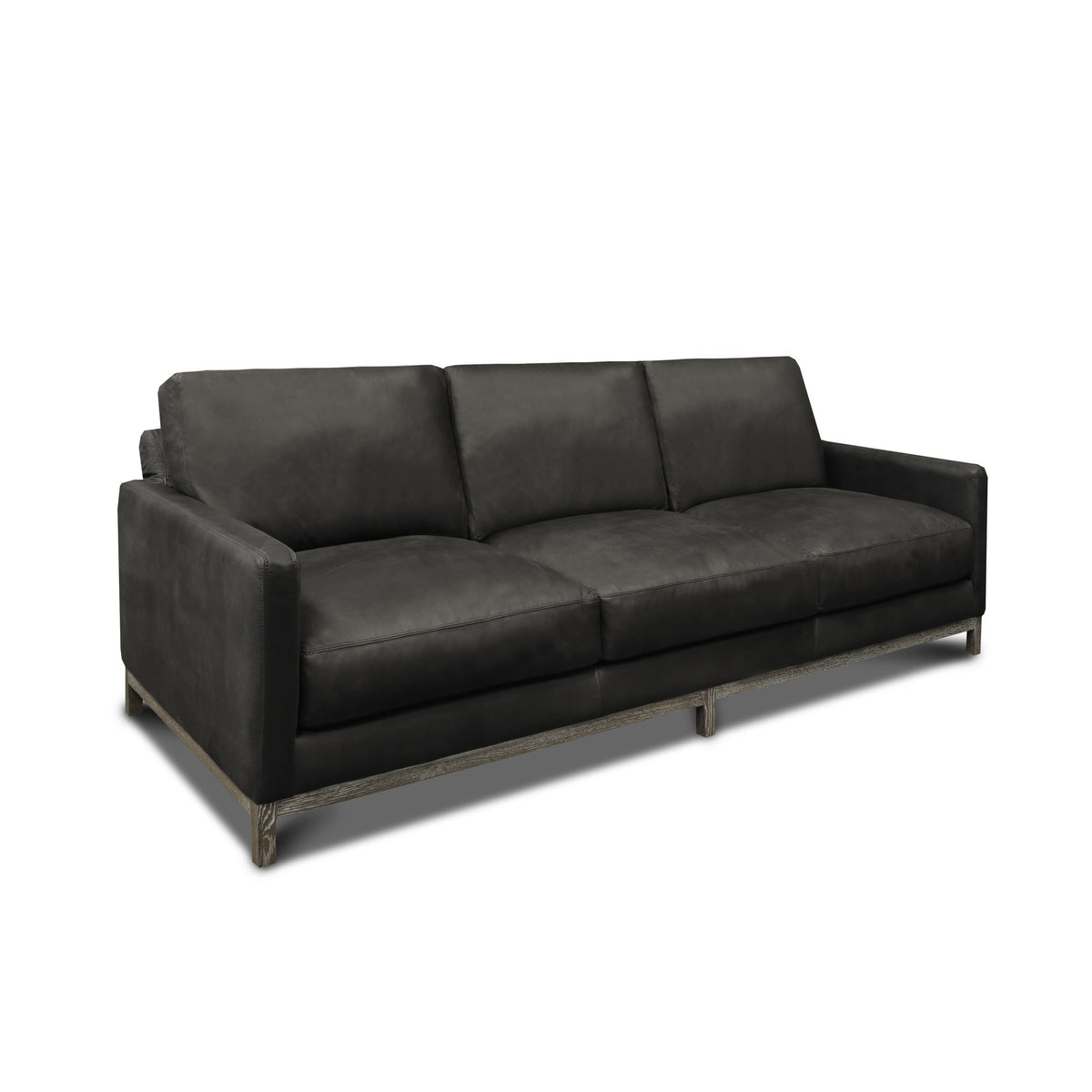 GTR Monterrey 100 Top Grain Leather Modern Americana Sofa — Archic