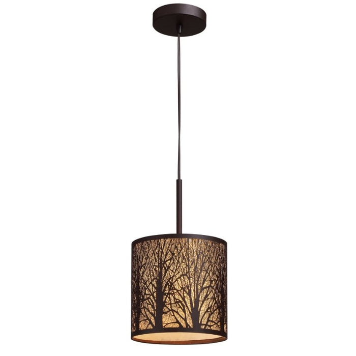 Elk Lighting Woodland Sunrise 8'' Wide 1-Light Mini Pendant