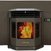 Comfortbilt HP22i Pellet Stove Insert Carbon Black Pellet Fireplace