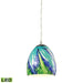 Elk Lighting Colorwave Satin Nickel Mini Pendant