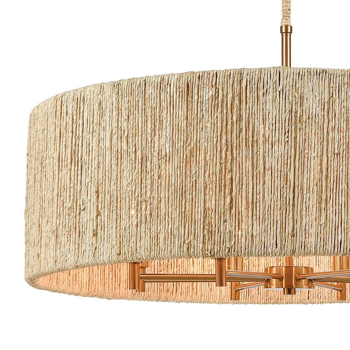 Elk Lighting Abaca 33" Wide 8-Light Chandelier