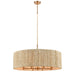 Elk Lighting Abaca 33" Wide 8-Light Chandelier